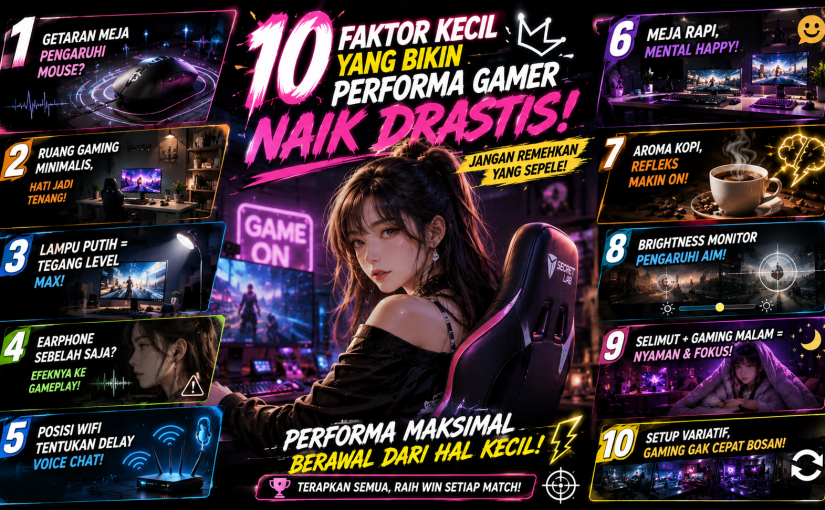 Menguak Misteri Ruang Gaming: Kenapa Main Game dengan Lampu Putih Terasa Lebih Tegang?